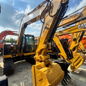 Presque neuve, économe en carburant et puissante, mini-excavatrice Caterpillar 307.5 d'occasion de 8 tonnes pour projets municipaux - Product Image 2