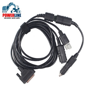 Excavator <strong>Diagnostic</strong> Adapter Inline 6 Data Link Adapter Kit 4918416 2892092 for Cummins - Product Image 3