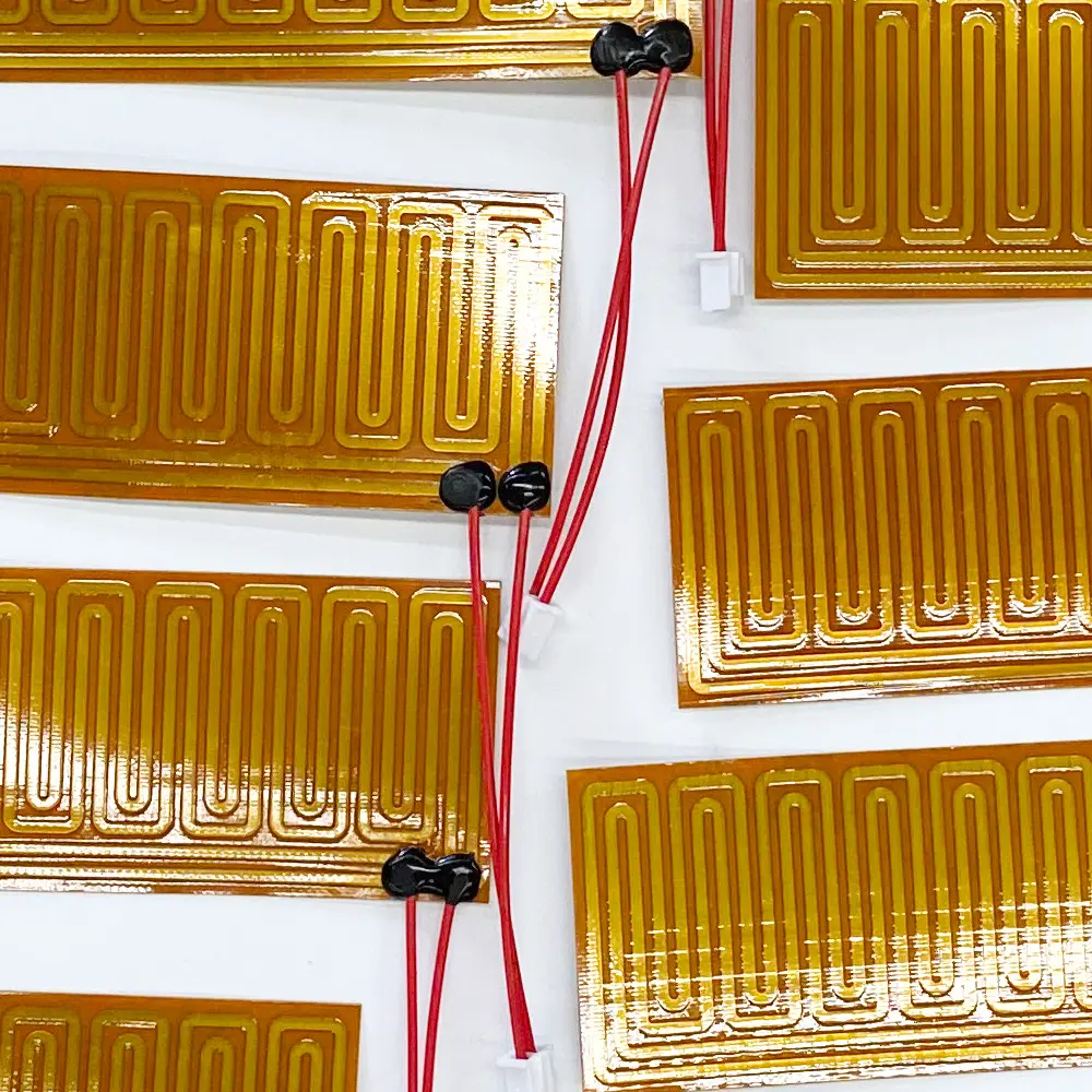 Polyester thermo polyimide film foil heater