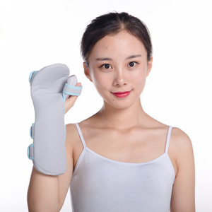 Attelle de fixation pour poignet, gris et noir, M L, pour soutien de la paume, course à pied, exercice, fitness, usage général - Product Image 2
