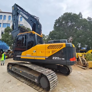 Excavatrice d'occasion Hyundai 220lc-9s de 22 tonnes, marque mondiale de renommée, moteur d'origine, moteur principal Hyundai 220lc-9s - Product Image 4