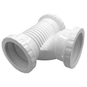 FormosaプラスチックHYDY 110mm PVCパイプ継手フレキシブルティー排水用ジョイント継手配管用 - Product Image 2