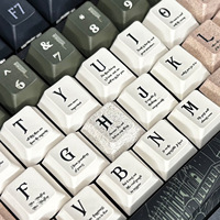 Clavier de bureau sans fil Qudiansha 2,4 GHz en plastique, thème Sherlock Holmes, sublimation cinq faces, personnalisé, directement de l'usine