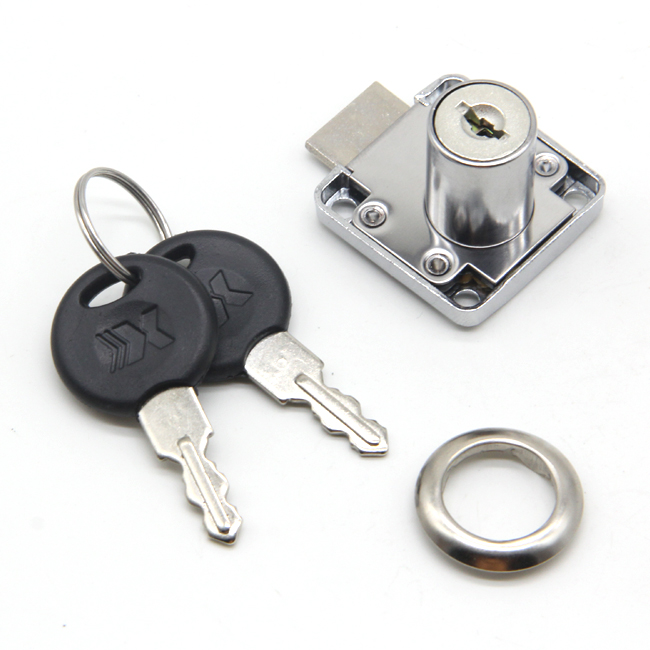 Замок для ящиков и офисных столов, квадратные замки для шкафов, металлическая фурнитура из цинкового сплава, замок для дверей шкафов