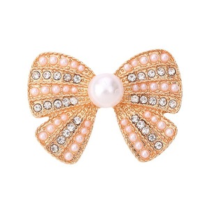 Nuovi Accessori per Cover Telefono Fai-da-Te con Fiocco in <span class=keywords><strong>Metallo</strong></span> Elettroplaccato, Diamanti e Perle per Donne - Product Image 5