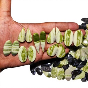 Pares de Larsonita Natural, Cabujones Lisos para Joyería - FAIJAN GEMS, Certificados por Terceros, Variedad de Formas, Alta Calidad - Product Image 1