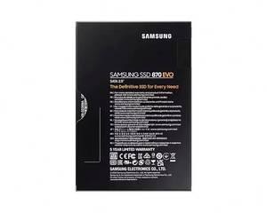 ไดรฟ์โซลิดสเตทสำหรับ SAMSUNG MZ-77E4T0BW 4TB 870 EVO SATA 2.5" SSD V-NAND 3bit MLC DDR4 SDRAM AES 256-bit - Product Image 4