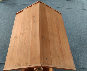 Extérieur Original Bois Couleur Anticorrosion Bois Villa Jardin <span class=keywords><strong>D</strong></span>écoration Creative Ornements Bien <span class=keywords><strong>Pot</strong></span> De Fleurs - Product Image 4