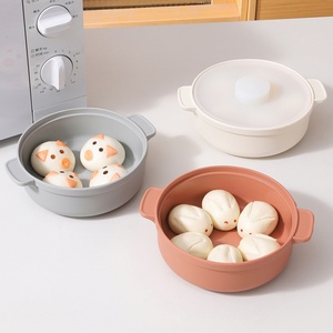 Support OEM Kitchen Easy Cooking Eco Friendly Bpa-free Container Healthy <b>Steamer</b> Wholesale Kitchen Appliance Circular <b>Steamer</b> - Product Image 6