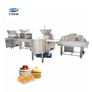Linea di produzione completamente/Semi automatica della macchina per la produzione di Muffin / Cupcake
