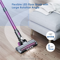 Nouveauté Aspirateur sans fil portatif léger rechargeable sur batterie, aspiration puissante pour hôtel