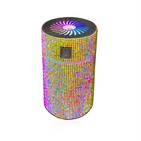 Purificateur d'air automatique moderne à lumière LED de luxe diffuseur d'aromathérapie diffuseur de voiture humidificateur aérosol désodorisant diamant