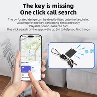 Mini porte-cartes anti-perte avec localisateur, étanche IP68, compatible avec Find My et Google Find Hub, localisateur de clés