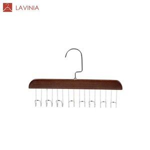 Lavinia <span class=keywords><strong>Pas</strong></span> <span class=keywords><strong>Cher</strong></span> Vente Chaude Multifonction <span class=keywords><strong>En</strong></span> Bois <span class=keywords><strong>Cintre</strong></span> Cravate Ceinture <span class=keywords><strong>Cintre</strong></span> avec 8 Crochets Soutien-Gorge <span class=keywords><strong>Cintre</strong></span> - Product Image 1