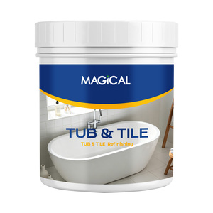 <span class=keywords><strong>Peinture</strong></span> de retouche MAGICAL, écologique, design contemporain, acrylique blanc, installation rapide, anti-fuite, résistante à l'humidité pour usage domestique - Product Image 1