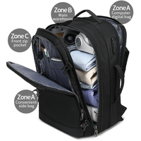 Sac à dos multifonctionnel CoolBELL pour homme, extensible, idéal pour ordinateur portable, affaires, voyage, extérieur, antivol – Article transfrontalier très prisé