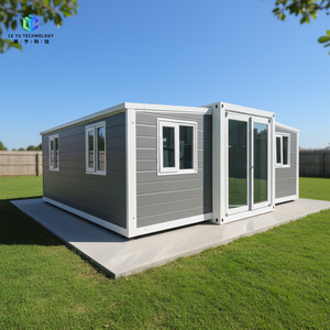 CEYU CY-E <span class=keywords><strong>Casa</strong></span> Prefabbricata Espandibile Impermeabile e Traspirante da 20/40 Piedi, Villa di Lusso Moderna Portatile con 5 Camere da Letto - Product Image 1