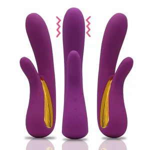 Anpassbarer Stock-Massagevibrator stark vibrerende Scheide Muschi stimulieren G-Punkt Damen Dildos Stock-Häschen-Vibrator