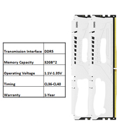 DDR5 ECC Desktop RAM 8GB 16GB 32GB 5600MT/s High-Speed Gaming Intel XMP 3.0 AMD EXPO Support Black Heatsink Design in Stock