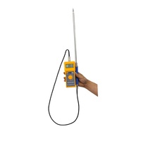 Humidimètre SKZ111K OEM pour béton, charbon, sable, sonde en PTFE 316L résistante à la corrosion, humidimètre agricole