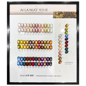 AILANUO New Oem Wholesale 15ml Moonlight Ceramic Jade Cat Eye Gel Polish Kit Manufacturer 36 Colors Cat Eye Gel <b>Nail</b> Polish Set - Product Image 5