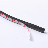 Bandes d'étanchéité auto-adhésives en mousse de silicone de type D/E/P/I pour isolation phonique et anti-poussière