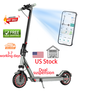 Livraison gratuite, stock en entrepôt américain, scooter électrique à double suspension, 350w10.5Ah, scooter électrique populaire aux États-Unis pour adultes, pliable, vente chaude - Product Image 1
