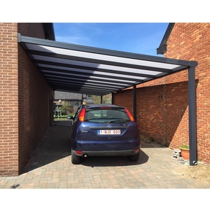 Abri de voiture mural au design moderne / Auvent de carport / Auvent de terrasse - Product Image 3