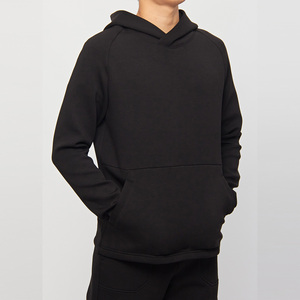 JIEJIN Blanks alta calidad hombres Joggers manga larga <span class=keywords><strong>Pull</strong></span> Over 100% algodón chándales pantalones de chándal y Sudadera con capucha conjunto hombres - Product Image 3