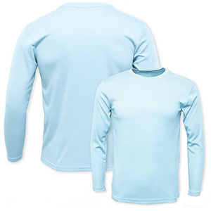 Customized Summer Breathable Long Sleeve Fishing Shirt <b>Sunscreen</b> Quick Drying Long Sleeve UV Fishing Wear - Product Image 1