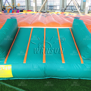 Winsun Château Gonflable Citrouille d'Halloween et Coussin de Saut en PVC Ignifuge et Imperméable, Installation Facile - Product Image 5