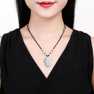 Colgante de Jadeíta Natural de Myanmar Pi Xiu, Diseño Original, Bestias Míticas Chinas, Regalo con Certificado de Tasación PX01 - Product Image 4