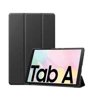 CYKE A Tre Ante DELL'UNITÀ di elaborazione Linguetta In Pelle T500 Caso Del Basamento di Protezione Tablet Vibrazione Sottile Leggero Della Copertura per Samsung <span class=keywords><strong>Galaxy</strong></span> <span class=keywords><strong>Tab</strong></span> <span class=keywords><strong>A7</strong></span> 2020 t500 - Product Image 1