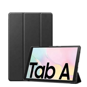 CYKE Trifold PU Leather Tab T500 Case Stand Protective Tablet Flip Slim Lightweight Cover for Samsung Galaxy Tab A7 2020 T500