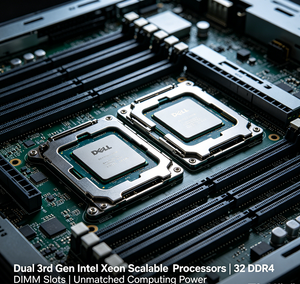 PowerEdge 1U R660ประสิทธิภาพสูงแร็คคู่ติดตั้งเซิร์ฟเวอร์ที่มีหน่วยความจำ256GB และ2 cpus dual Intel Xeon Scalable Processors hig - Product Image 6