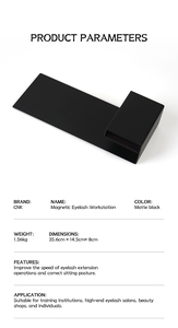 CNK mười hai mỗi hộp bảng hiển thị lông mi giả từ đen bảng lông mi ghép lông mi mở rộng bảng - Product Image 6