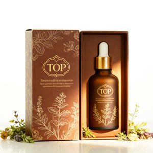 Botellas de Vidrio Esmerilado Marrón para Aceite, Gran Venta en Oriente Medio - <span class=keywords><strong>Goteros</strong></span> de Goma con Anillo Dorado Personalizables - Product Image 3