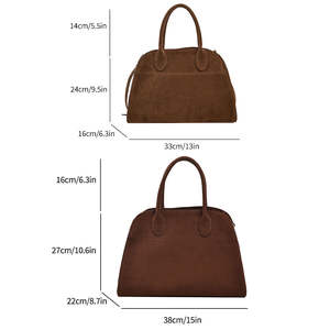 กระเป๋าถือผู้หญิงขนาดใหญ่ปี 2026 แบบพกพา มีซิป ดีไซน์คลาสสิก แฟชั่นสำหรับผู้หญิง - Product Image 3