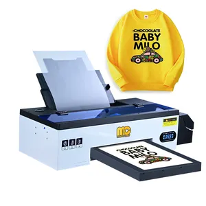 Nieuwe Aankomst Kleine Fabriek Promotie A3 Dtf Printer T-Shirt Drukmachine Pet Film Printer