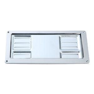 Marco de matrícula con logotipo personalizado Cubierta de soporte de marco de matrícula de acero inoxidable Marcos de matrícula de tamaño tailandés personalizados - Product Image 1