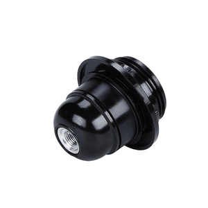 E12 E14 E26 E27 Bakelite Half Tooth Lamp Head Black Plastic Lamp Holder Retro Bakelite Self-Locking Electric <strong>Light</strong> Bulb <strong>Socket</strong> - Product Image 5