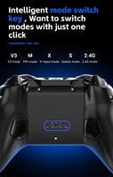 Manette de jeu sans fil G6, forme ergonomique, compatible avec les consoles de jeu et les téléphones mobiles