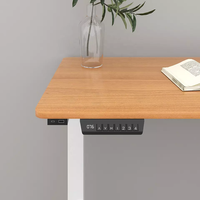 Table d'ordinateur ergonomique et moderne, bureau sur pied à Double moteur, bureau sur pied électrique réglable en hauteur, bureau de poste de travail