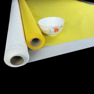 Factory Price Yellow White Silk Screen Printing Mesh For Textile Screen Printing