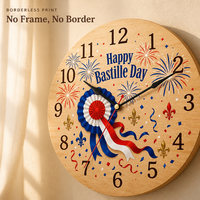 Horloge murale en bois de 10 pouces pour salon, cuisine, bureau, décoration, choix de cadeau de fête, horloge ronde suspendue, fournisseur en gros