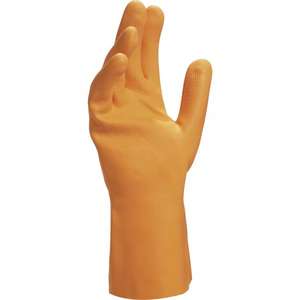 DELTA PLUS-Guante naranja de látex pesado de cm (paquete múltiple)-GUANTES EAN MW131308 - Product Image 2