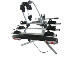 <span class=keywords><strong>Portabici</strong></span> Posteriore da Baule per <span class=keywords><strong>Auto</strong></span> di Alta Qualità in Alluminio per 3 Bici con Luci Montaggio Rapido per Esterni - Product Image 5