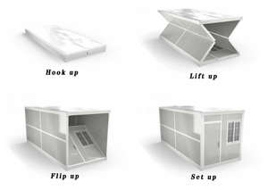 Casa Plegable, Casa Modular, Casas Prefabricadas, Viviendas Prefabricadas, Casa Contenedor de 3 Dormitorios - Product Image 6
