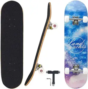 wholesale 31 Pro Complete Skateboard 7 Layer Maple wood Skateboard Deck for Extreme Sports and Outdoors