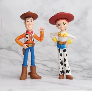 Figuras de Juguete de Anime Toy Story 4, 7 Piezas, Buzz Lightyear, Tracy, Woody, <span class=keywords><strong>Aliens</strong></span>, Jessie, Dragon, Forky, Set de Figuras de Acción - Product Image 5